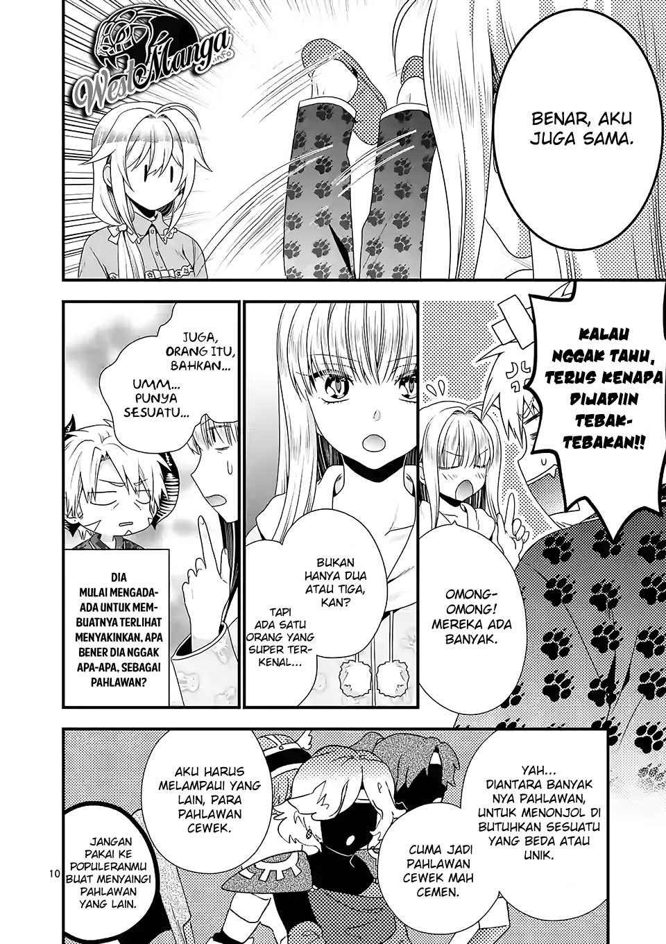 Maou desu Onna Yuusha no Hahaoya to Saikon Shita no de Onna Yuusha ga Giri no Musume ni Narimashita Chapter 34 - halaman 12