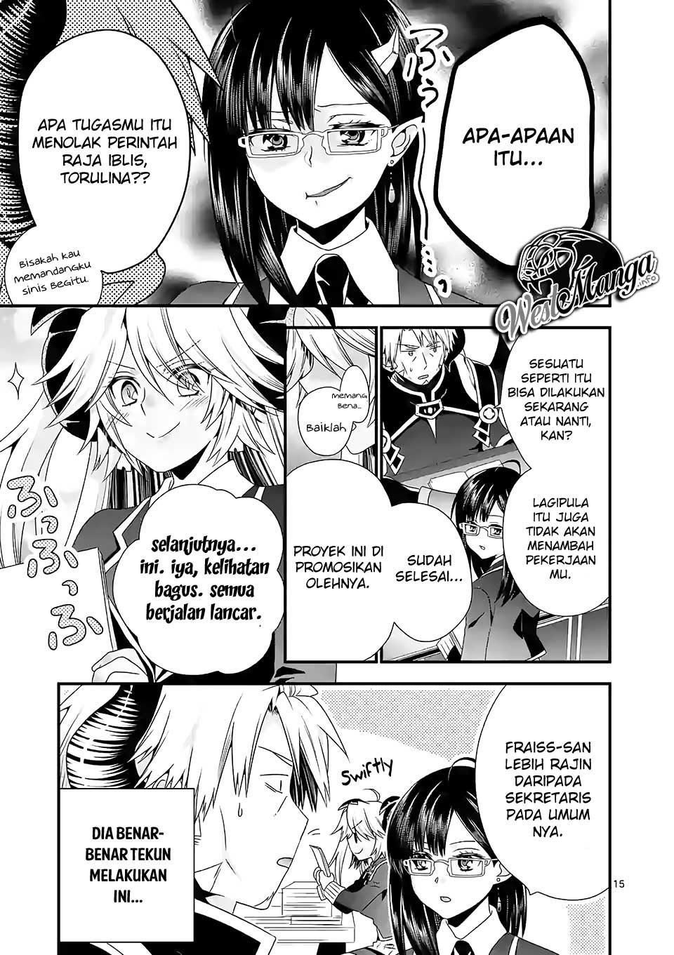 Maou desu Onna Yuusha no Hahaoya to Saikon Shita no de Onna Yuusha ga Giri no Musume ni Narimashita Chapter 34 - halaman 17