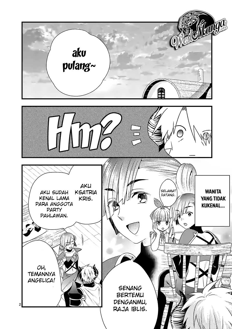 Maou desu Onna Yuusha no Hahaoya to Saikon Shita no de Onna Yuusha ga Giri no Musume ni Narimashita Chapter 34 - halaman 4
