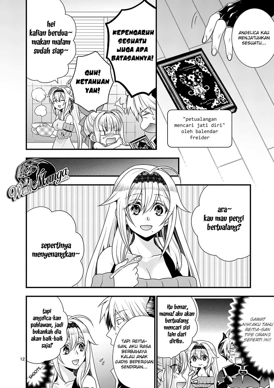 Maou desu Onna Yuusha no Hahaoya to Saikon Shita no de Onna Yuusha ga Giri no Musume ni Narimashita Chapter 36 - halaman 14