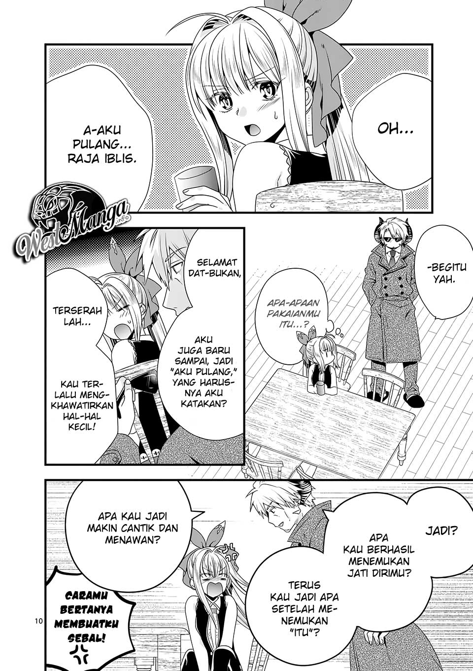 Maou desu Onna Yuusha no Hahaoya to Saikon Shita no de Onna Yuusha ga Giri no Musume ni Narimashita Chapter 37 - halaman 12