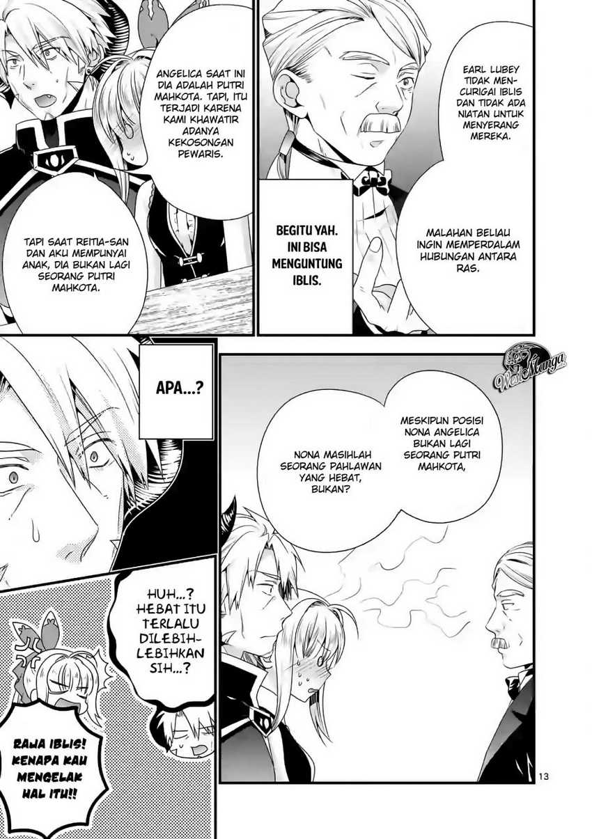 Maou desu Onna Yuusha no Hahaoya to Saikon Shita no de Onna Yuusha ga Giri no Musume ni Narimashita Chapter 38 - halaman 15