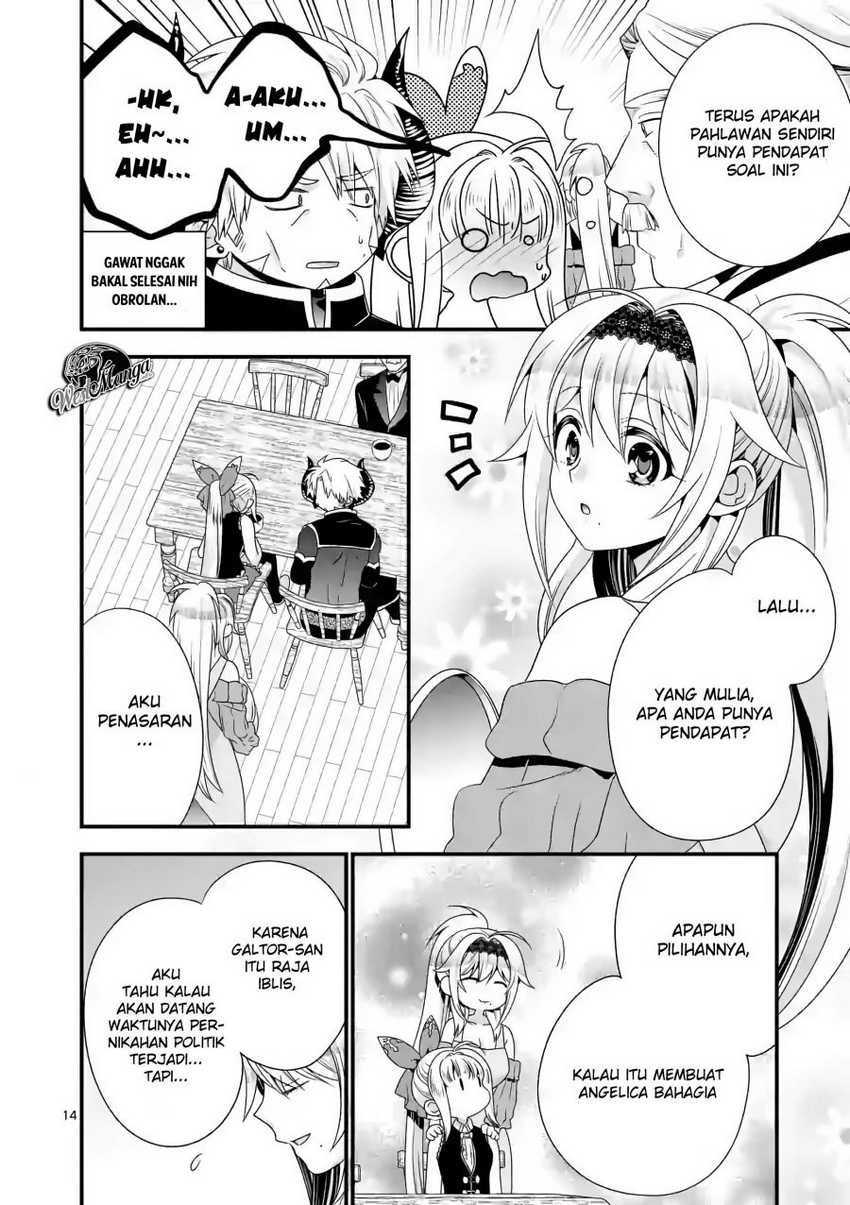 Maou desu Onna Yuusha no Hahaoya to Saikon Shita no de Onna Yuusha ga Giri no Musume ni Narimashita Chapter 38 - halaman 16