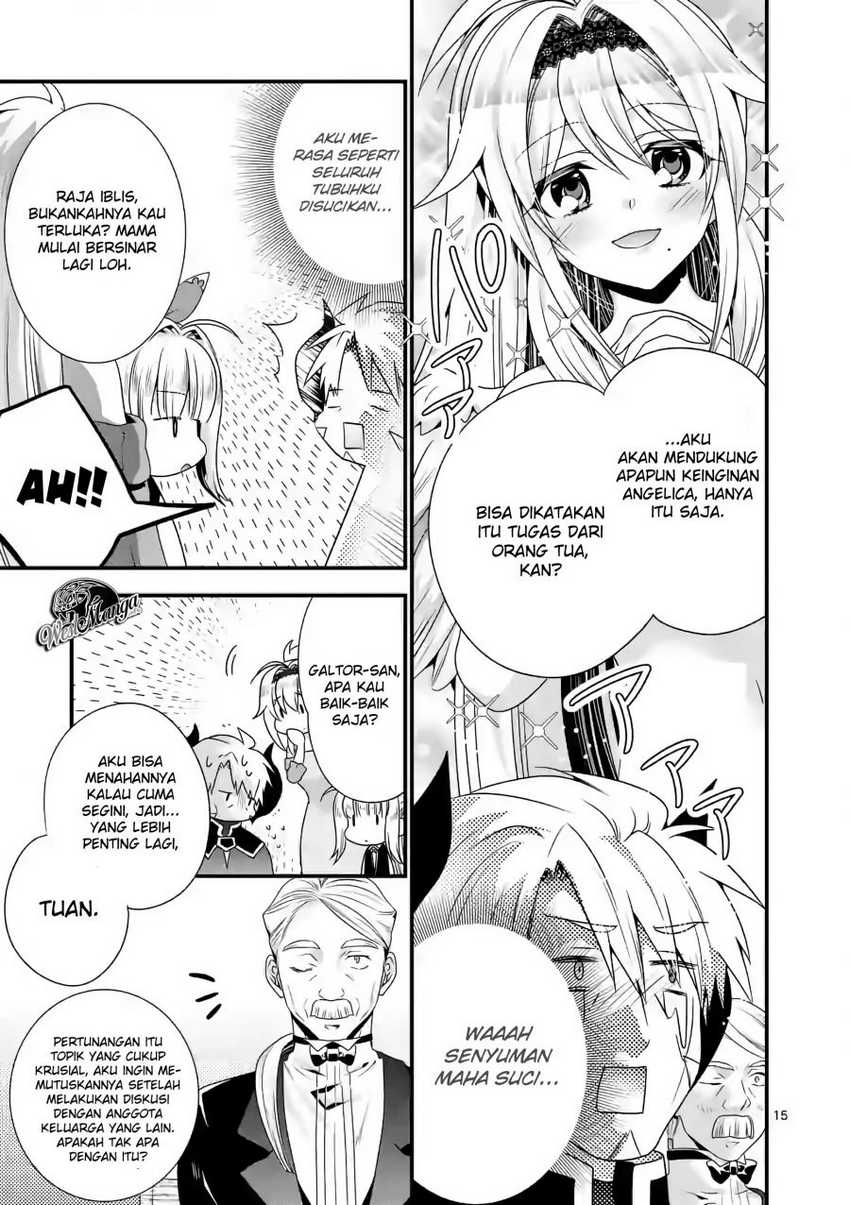 Maou desu Onna Yuusha no Hahaoya to Saikon Shita no de Onna Yuusha ga Giri no Musume ni Narimashita Chapter 38 - halaman 17