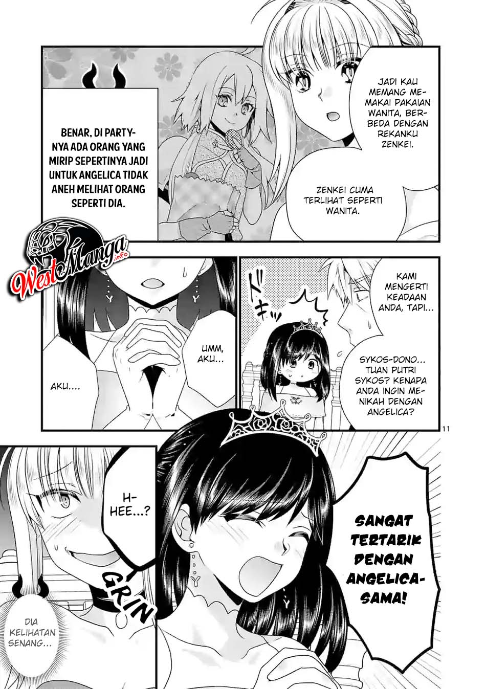 Maou desu Onna Yuusha no Hahaoya to Saikon Shita no de Onna Yuusha ga Giri no Musume ni Narimashita Chapter 39 - halaman 12