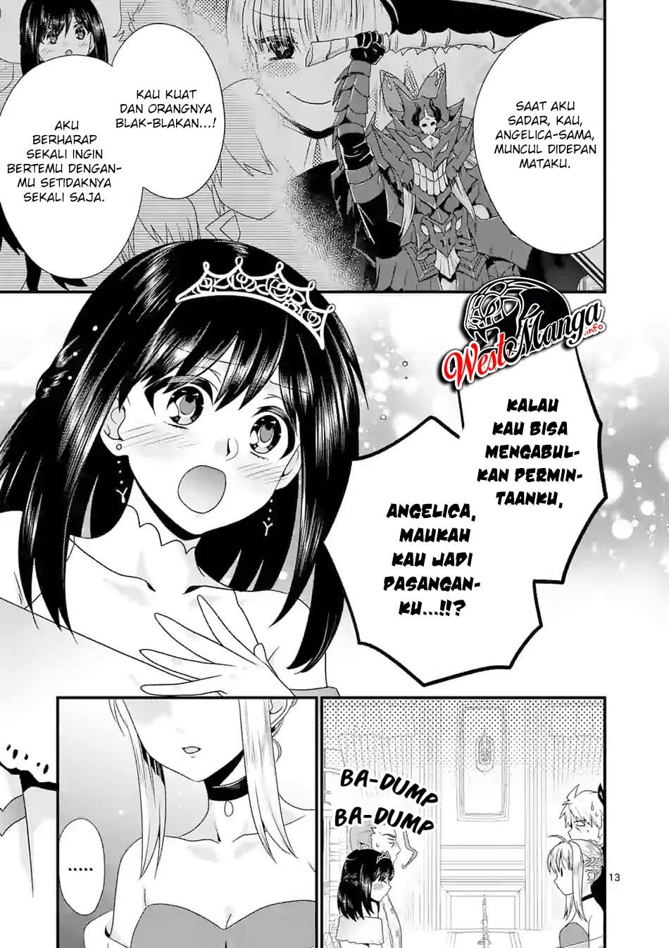 Maou desu Onna Yuusha no Hahaoya to Saikon Shita no de Onna Yuusha ga Giri no Musume ni Narimashita Chapter 39 - halaman 14