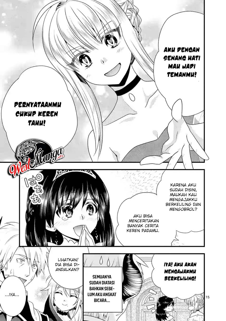 Maou desu Onna Yuusha no Hahaoya to Saikon Shita no de Onna Yuusha ga Giri no Musume ni Narimashita Chapter 39 - halaman 16