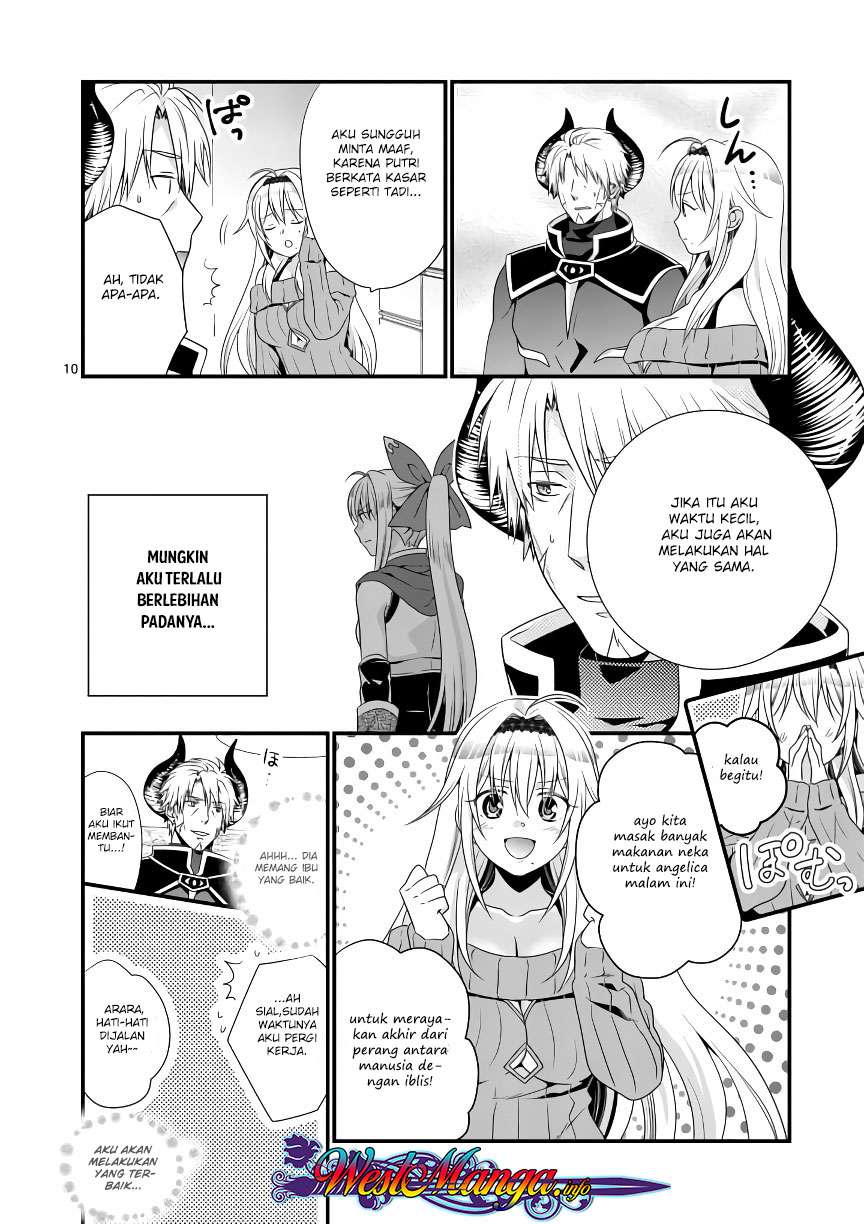 Maou desu Onna Yuusha no Hahaoya to Saikon Shita no de Onna Yuusha ga Giri no Musume ni Narimashita Chapter 4 - halaman 12