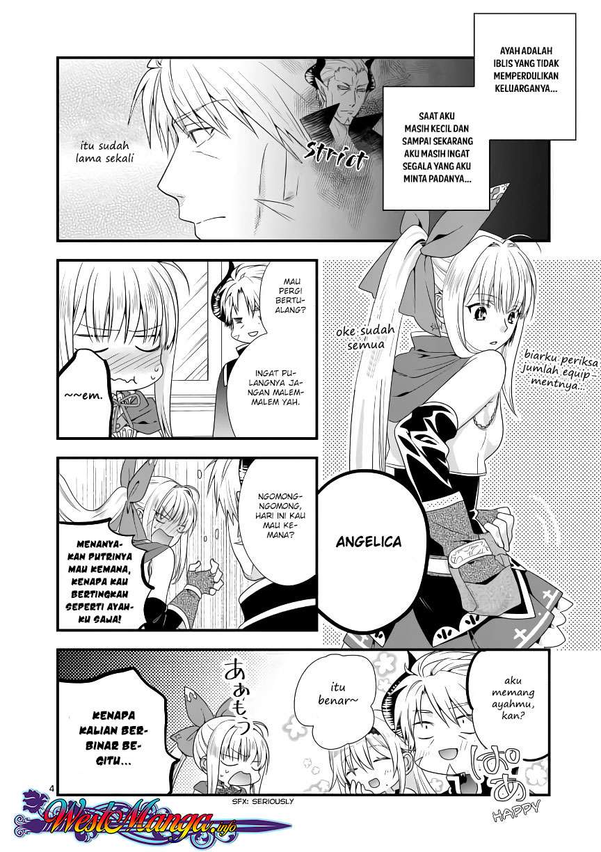 Maou desu Onna Yuusha no Hahaoya to Saikon Shita no de Onna Yuusha ga Giri no Musume ni Narimashita Chapter 4 - halaman 5