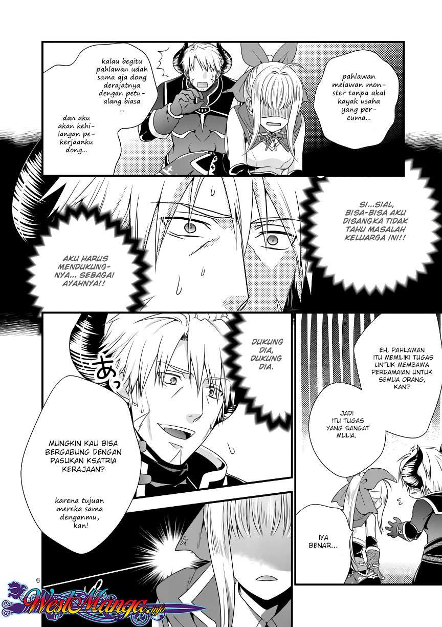 Maou desu Onna Yuusha no Hahaoya to Saikon Shita no de Onna Yuusha ga Giri no Musume ni Narimashita Chapter 4 - halaman 7