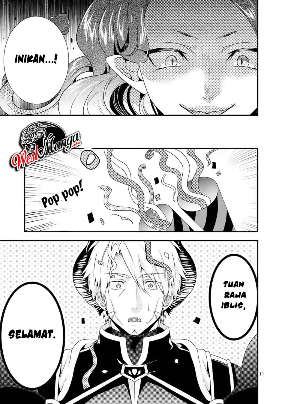 Maou desu Onna Yuusha no Hahaoya to Saikon Shita no de Onna Yuusha ga Giri no Musume ni Narimashita Chapter 40 - halaman 13