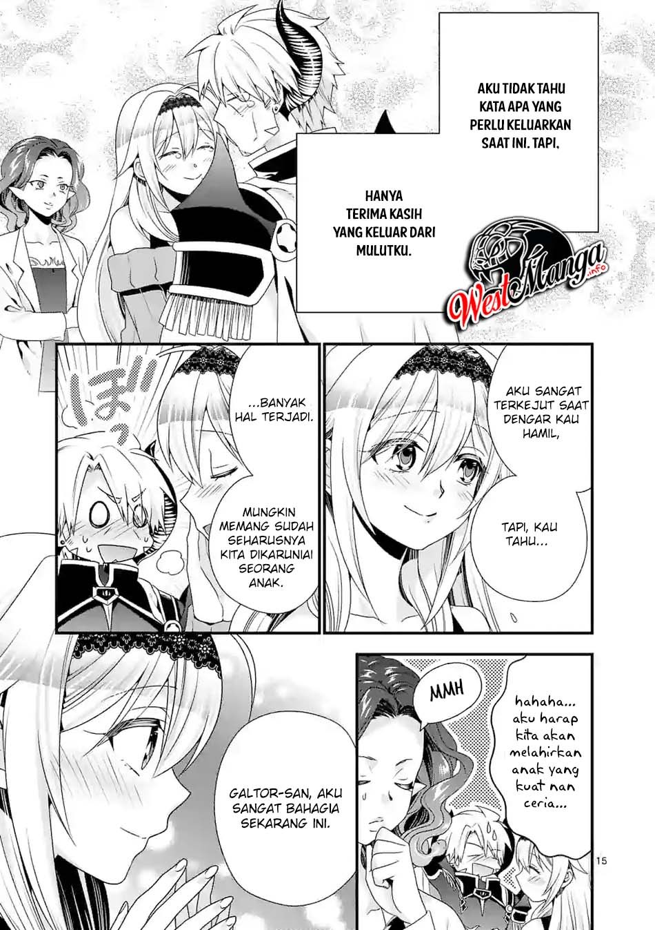 Maou desu Onna Yuusha no Hahaoya to Saikon Shita no de Onna Yuusha ga Giri no Musume ni Narimashita Chapter 40 - halaman 17