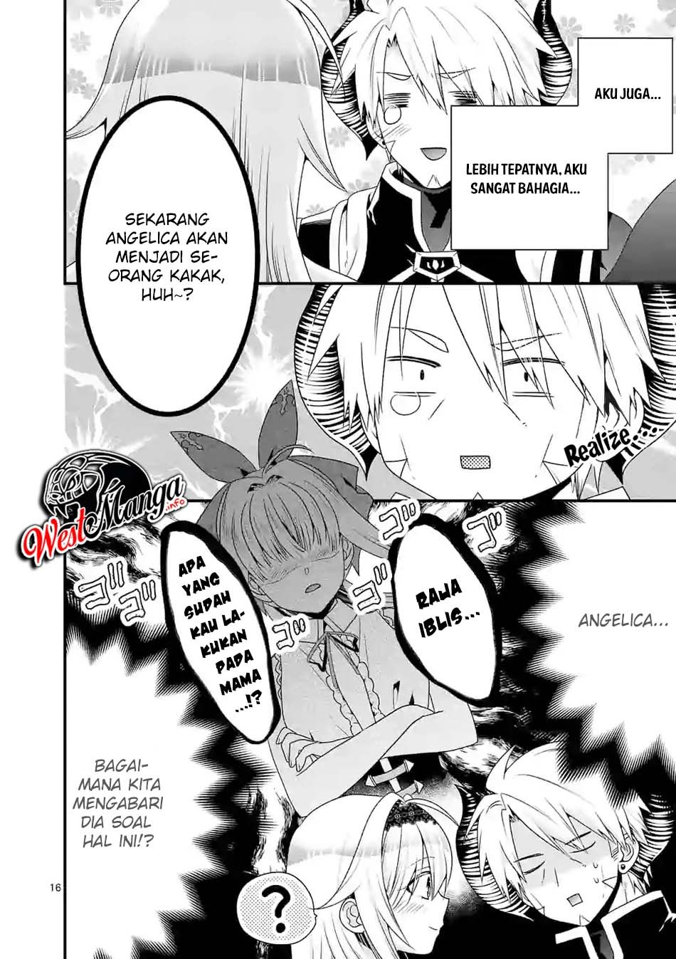 Maou desu Onna Yuusha no Hahaoya to Saikon Shita no de Onna Yuusha ga Giri no Musume ni Narimashita Chapter 40 - halaman 18