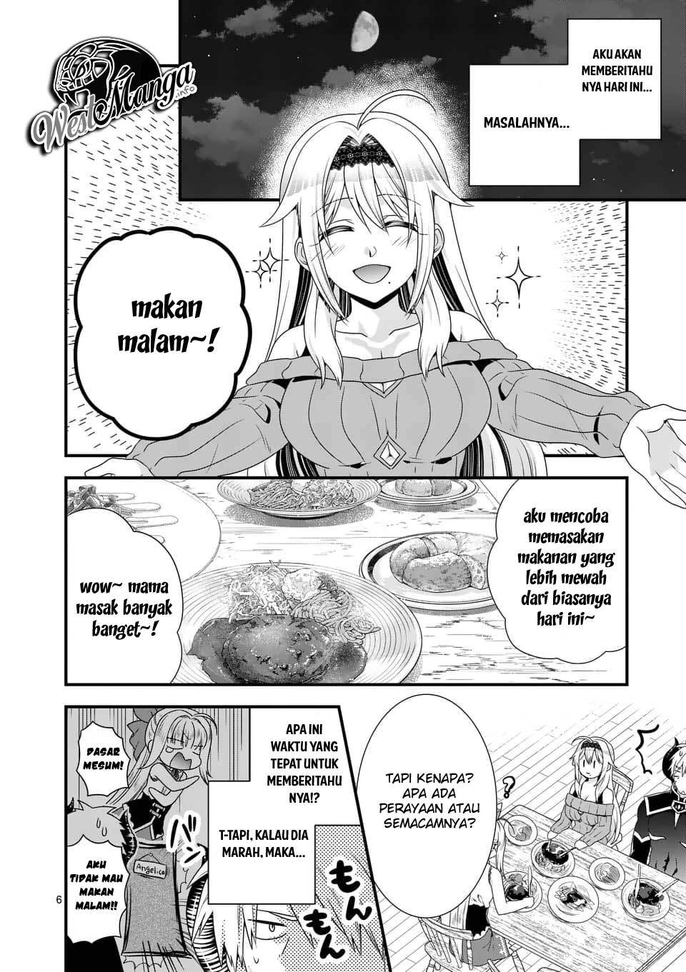 Maou desu Onna Yuusha no Hahaoya to Saikon Shita no de Onna Yuusha ga Giri no Musume ni Narimashita Chapter 41 - halaman 8