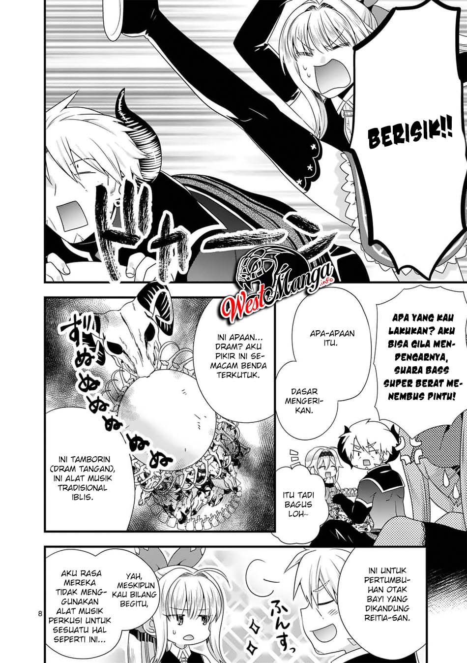Maou desu Onna Yuusha no Hahaoya to Saikon Shita no de Onna Yuusha ga Giri no Musume ni Narimashita Chapter 42 - halaman 10