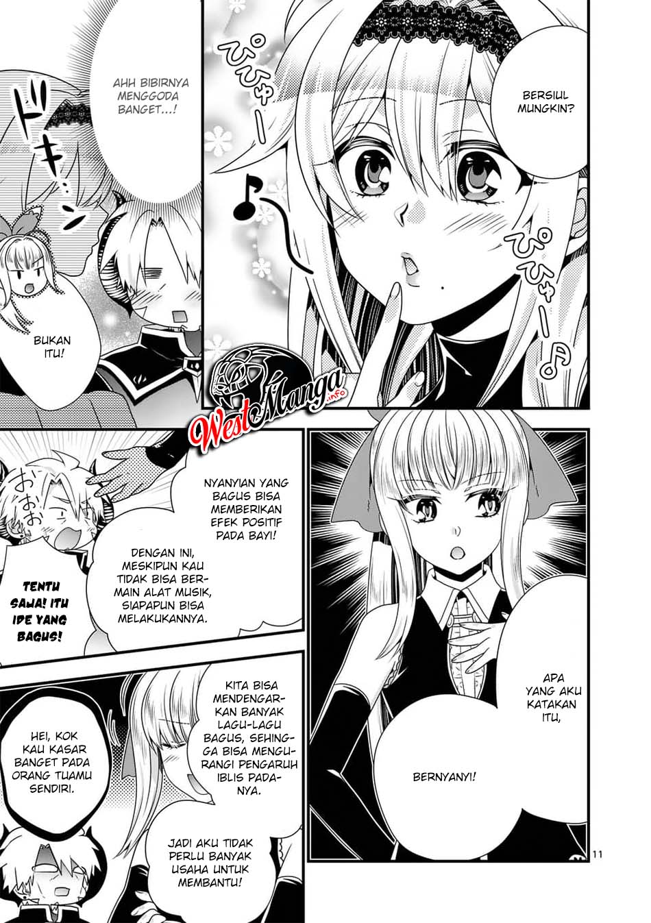 Maou desu Onna Yuusha no Hahaoya to Saikon Shita no de Onna Yuusha ga Giri no Musume ni Narimashita Chapter 42 - halaman 14