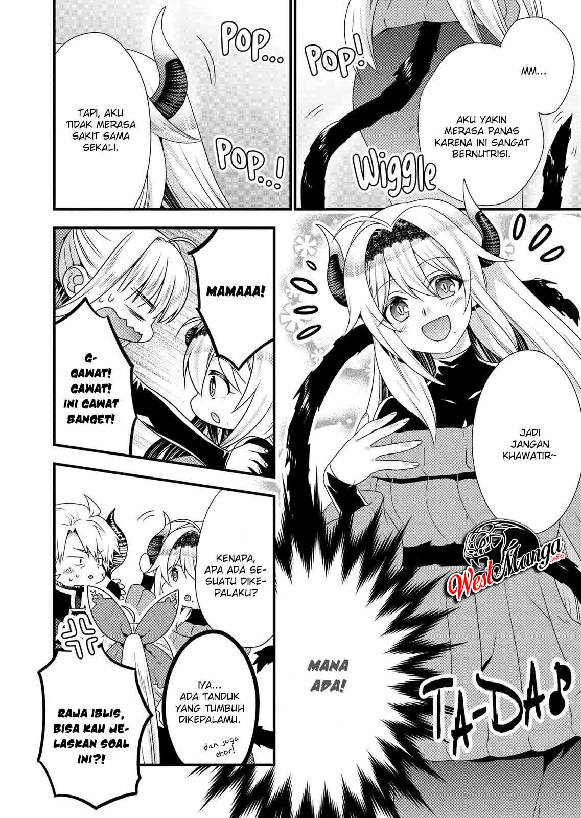 Maou desu Onna Yuusha no Hahaoya to Saikon Shita no de Onna Yuusha ga Giri no Musume ni Narimashita Chapter 44 - halaman 1