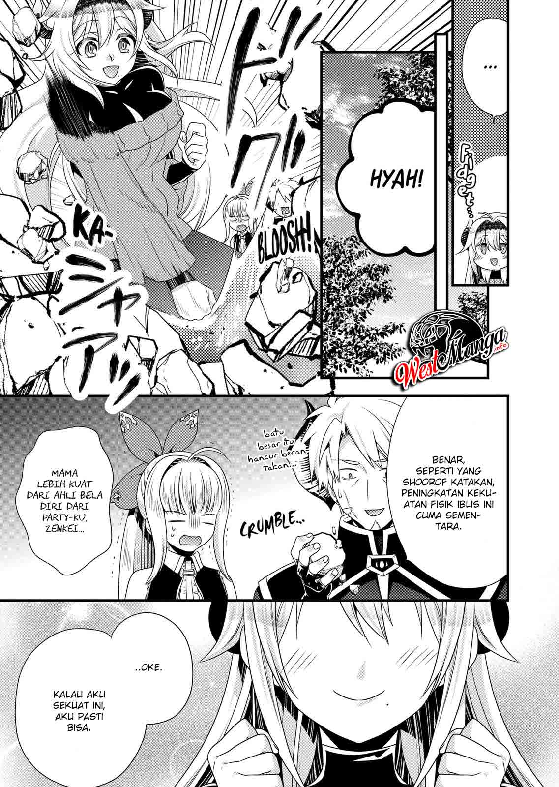 Maou desu Onna Yuusha no Hahaoya to Saikon Shita no de Onna Yuusha ga Giri no Musume ni Narimashita Chapter 44 - halaman 9