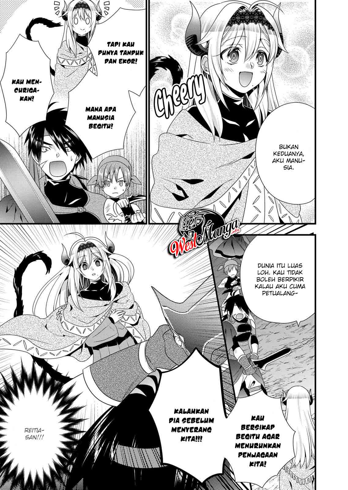 Maou desu Onna Yuusha no Hahaoya to Saikon Shita no de Onna Yuusha ga Giri no Musume ni Narimashita Chapter 45 - halaman 2