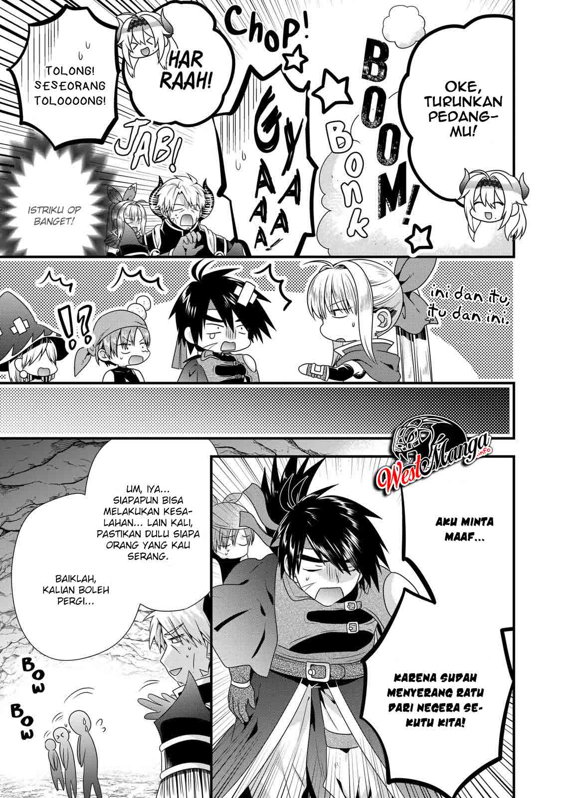 Maou desu Onna Yuusha no Hahaoya to Saikon Shita no de Onna Yuusha ga Giri no Musume ni Narimashita Chapter 45 - halaman 5