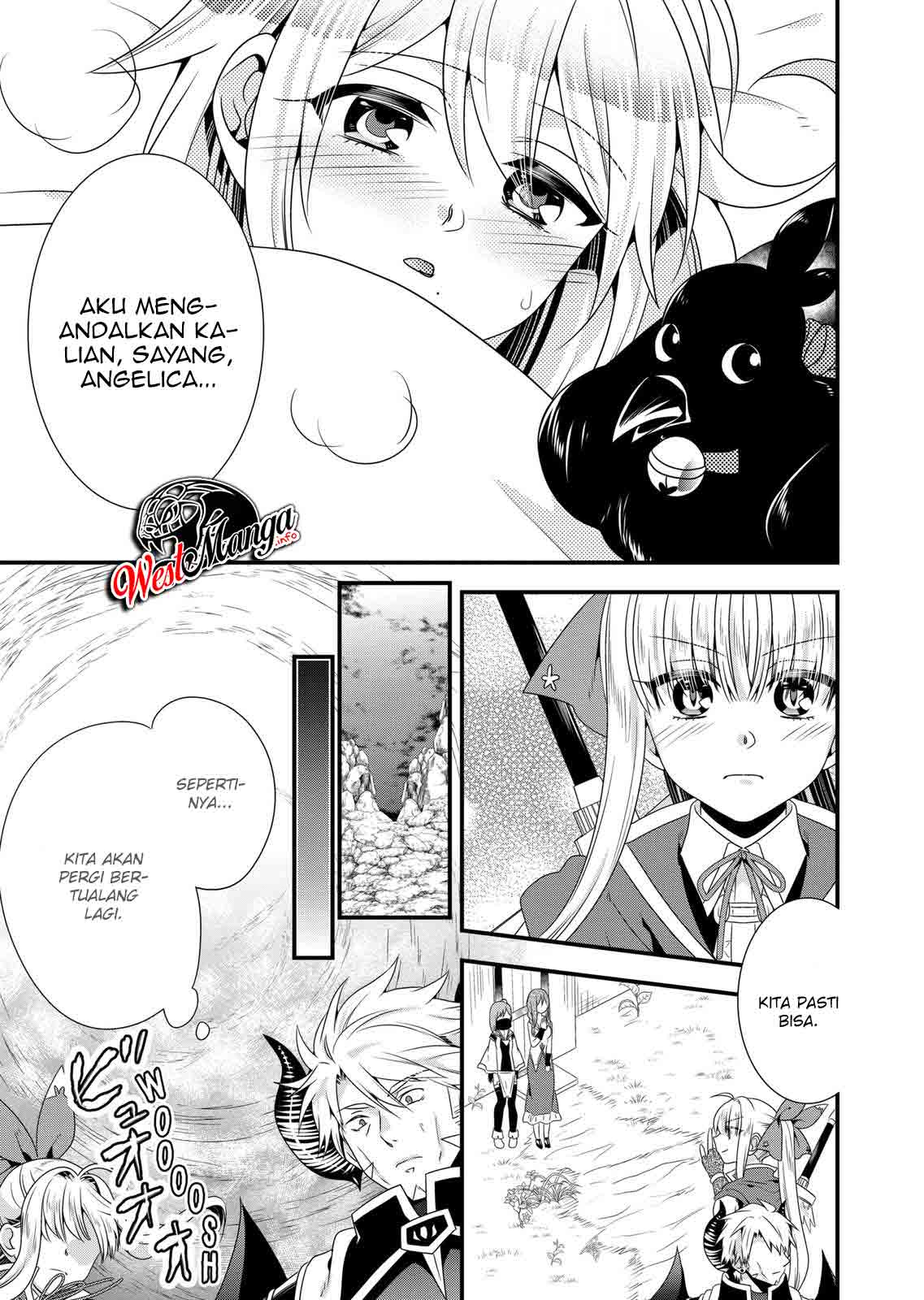 Maou desu Onna Yuusha no Hahaoya to Saikon Shita no de Onna Yuusha ga Giri no Musume ni Narimashita Chapter 46 - halaman 18