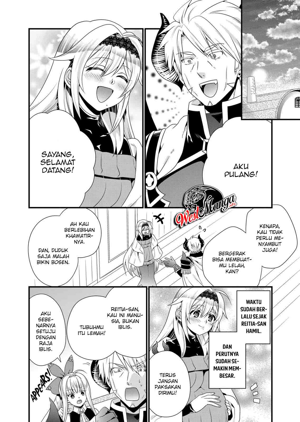 Maou desu Onna Yuusha no Hahaoya to Saikon Shita no de Onna Yuusha ga Giri no Musume ni Narimashita Chapter 46 - halaman 6
