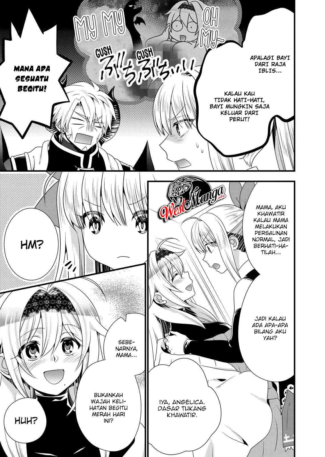 Maou desu Onna Yuusha no Hahaoya to Saikon Shita no de Onna Yuusha ga Giri no Musume ni Narimashita Chapter 46 - halaman 7