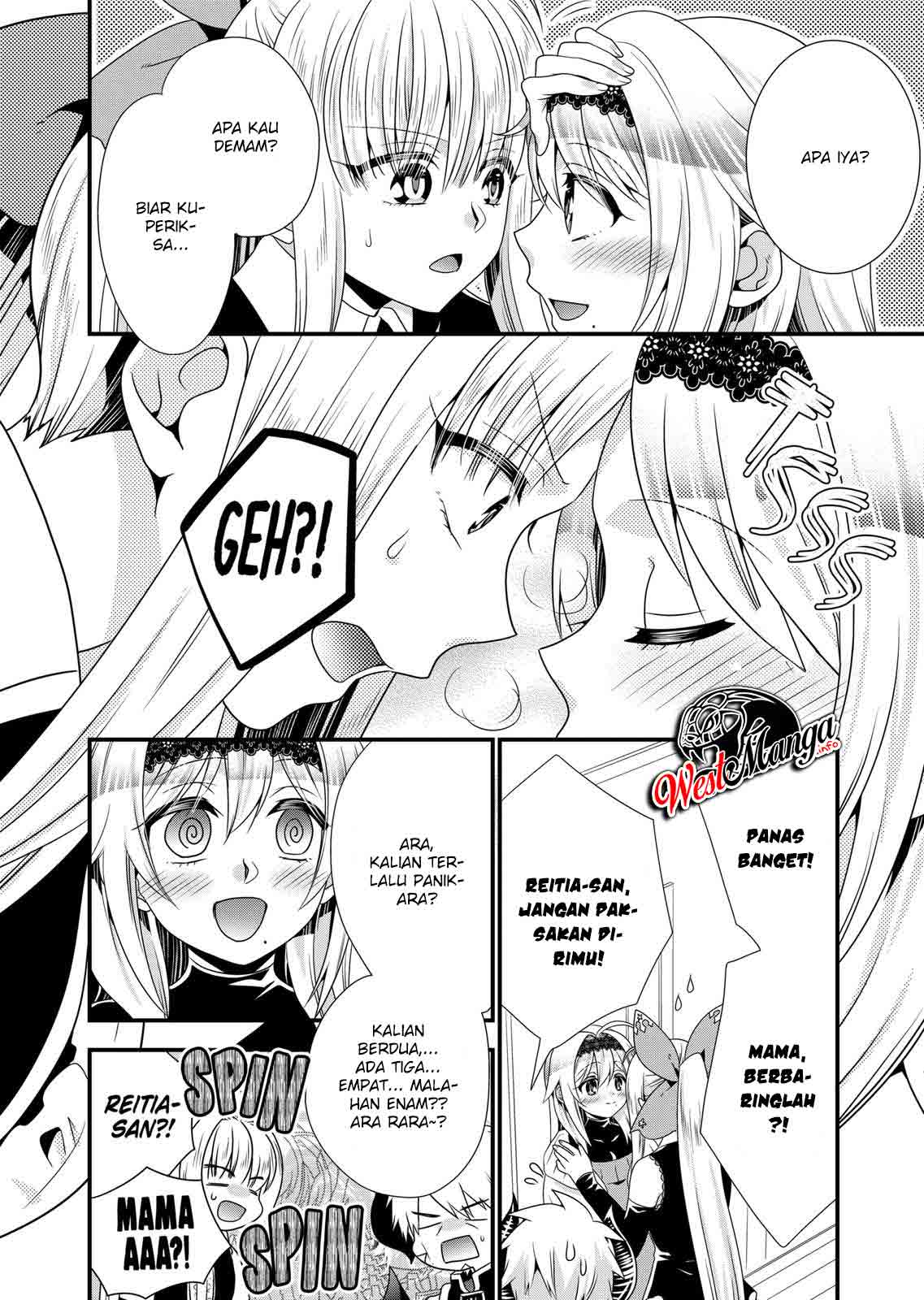 Maou desu Onna Yuusha no Hahaoya to Saikon Shita no de Onna Yuusha ga Giri no Musume ni Narimashita Chapter 46 - halaman 8