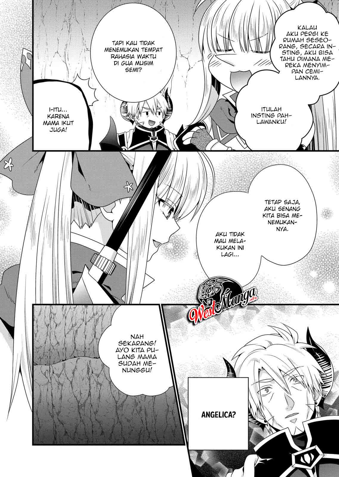 Maou desu Onna Yuusha no Hahaoya to Saikon Shita no de Onna Yuusha ga Giri no Musume ni Narimashita Chapter 47 - halaman 1