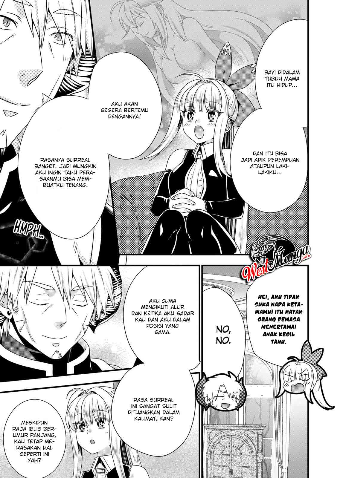 Maou desu Onna Yuusha no Hahaoya to Saikon Shita no de Onna Yuusha ga Giri no Musume ni Narimashita Chapter 48 - halaman 11