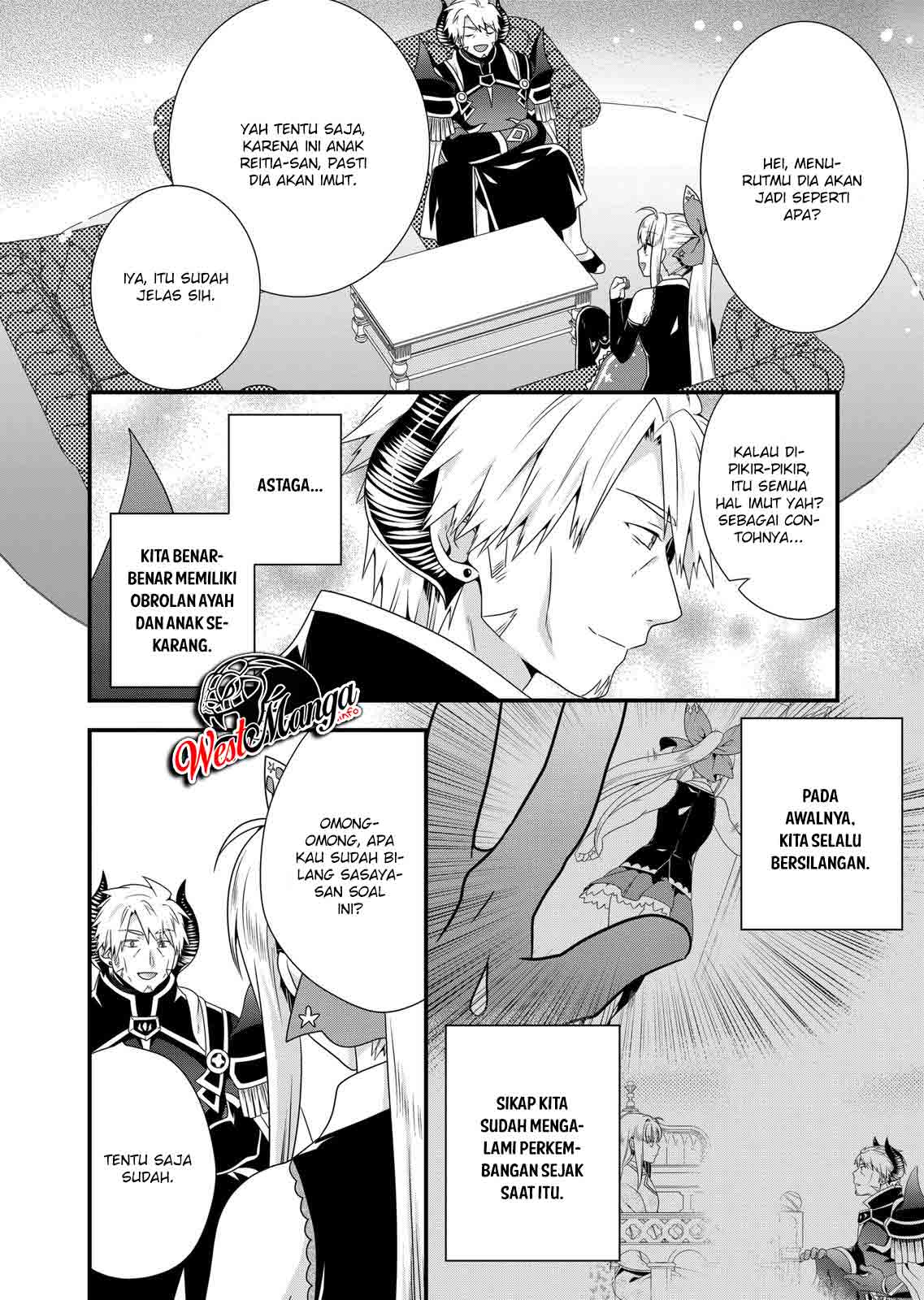 Maou desu Onna Yuusha no Hahaoya to Saikon Shita no de Onna Yuusha ga Giri no Musume ni Narimashita Chapter 48 - halaman 12