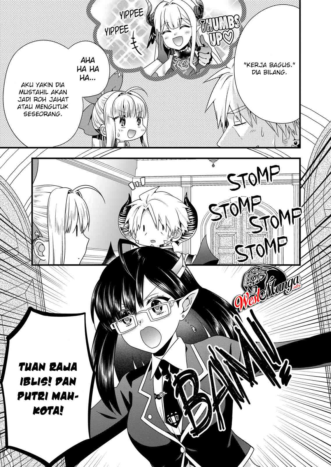 Maou desu Onna Yuusha no Hahaoya to Saikon Shita no de Onna Yuusha ga Giri no Musume ni Narimashita Chapter 48 - halaman 13