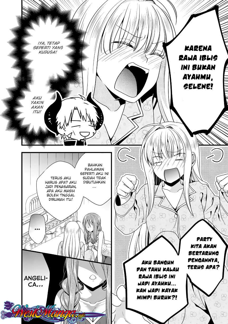 Maou desu Onna Yuusha no Hahaoya to Saikon Shita no de Onna Yuusha ga Giri no Musume ni Narimashita Chapter 5 - halaman 16