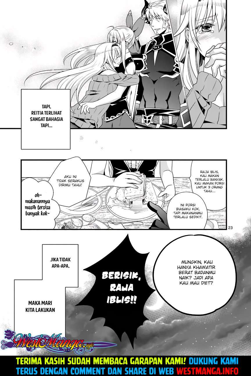 Maou desu Onna Yuusha no Hahaoya to Saikon Shita no de Onna Yuusha ga Giri no Musume ni Narimashita Chapter 5 - halaman 25