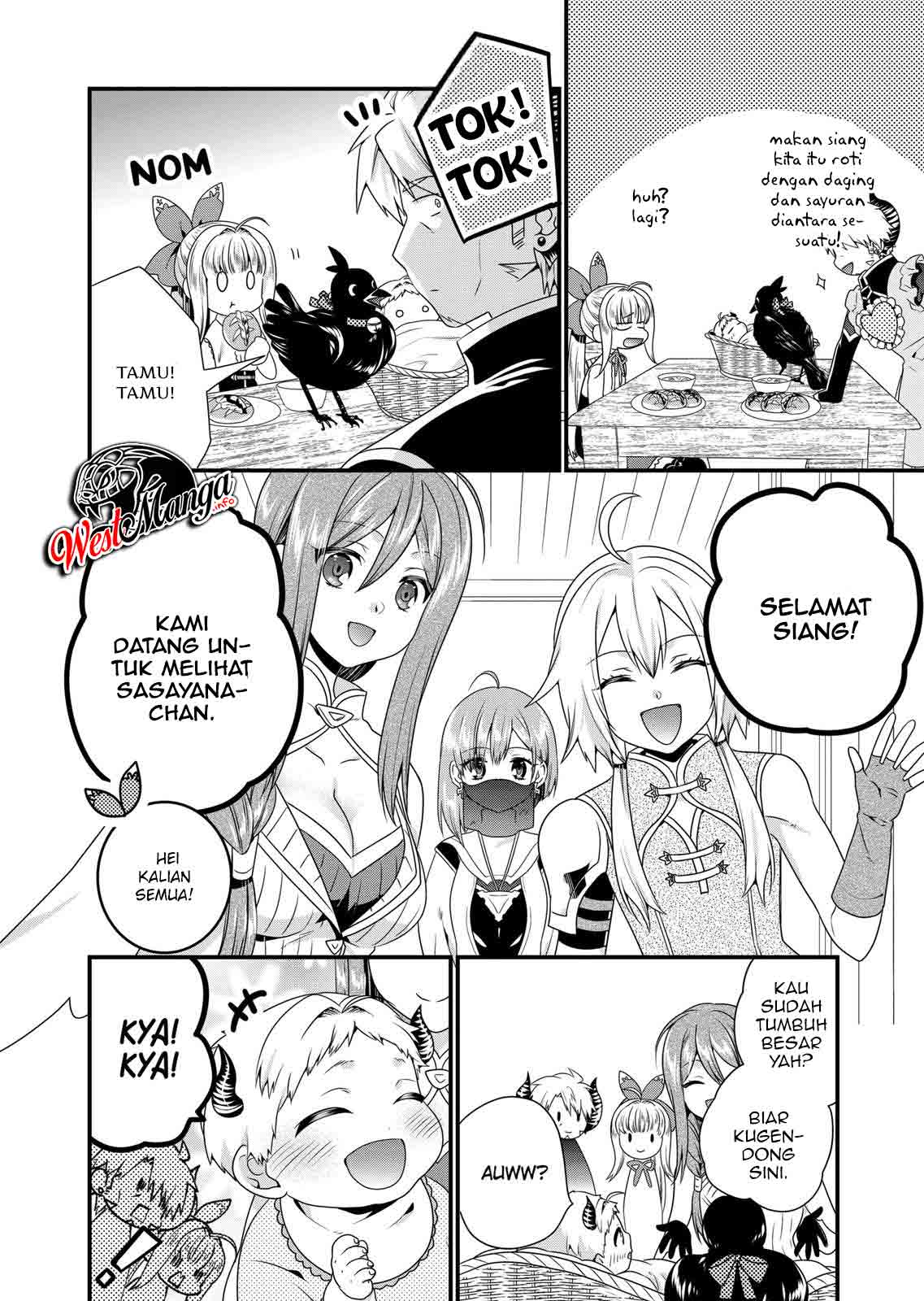 Maou desu Onna Yuusha no Hahaoya to Saikon Shita no de Onna Yuusha ga Giri no Musume ni Narimashita Chapter 50 - halaman 10