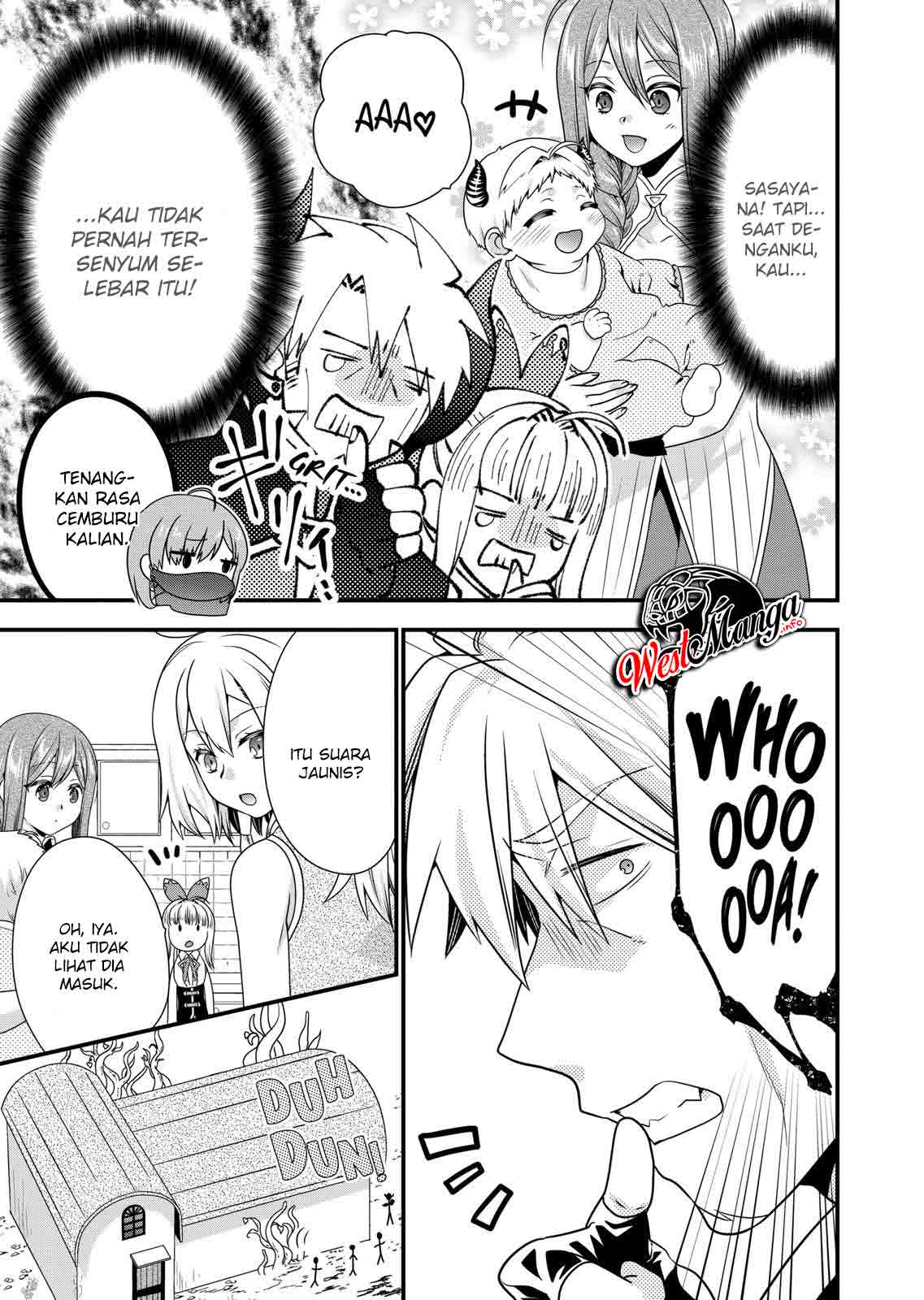 Maou desu Onna Yuusha no Hahaoya to Saikon Shita no de Onna Yuusha ga Giri no Musume ni Narimashita Chapter 50 - halaman 11