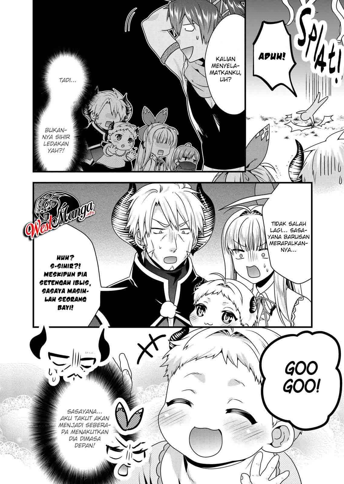 Maou desu Onna Yuusha no Hahaoya to Saikon Shita no de Onna Yuusha ga Giri no Musume ni Narimashita Chapter 50 - halaman 14