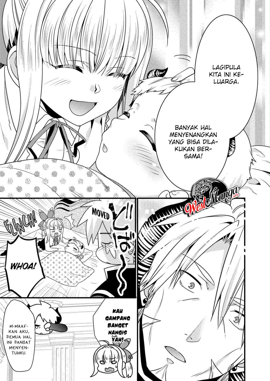 Maou desu Onna Yuusha no Hahaoya to Saikon Shita no de Onna Yuusha ga Giri no Musume ni Narimashita Chapter 50 - halaman 22
