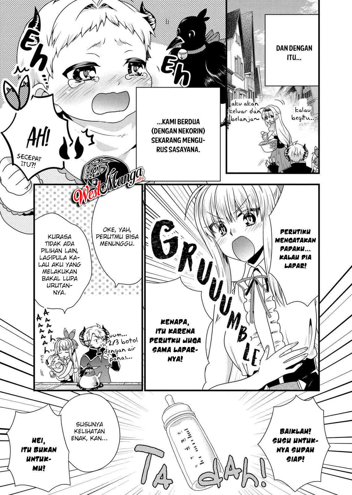 Maou desu Onna Yuusha no Hahaoya to Saikon Shita no de Onna Yuusha ga Giri no Musume ni Narimashita Chapter 50 - halaman 7