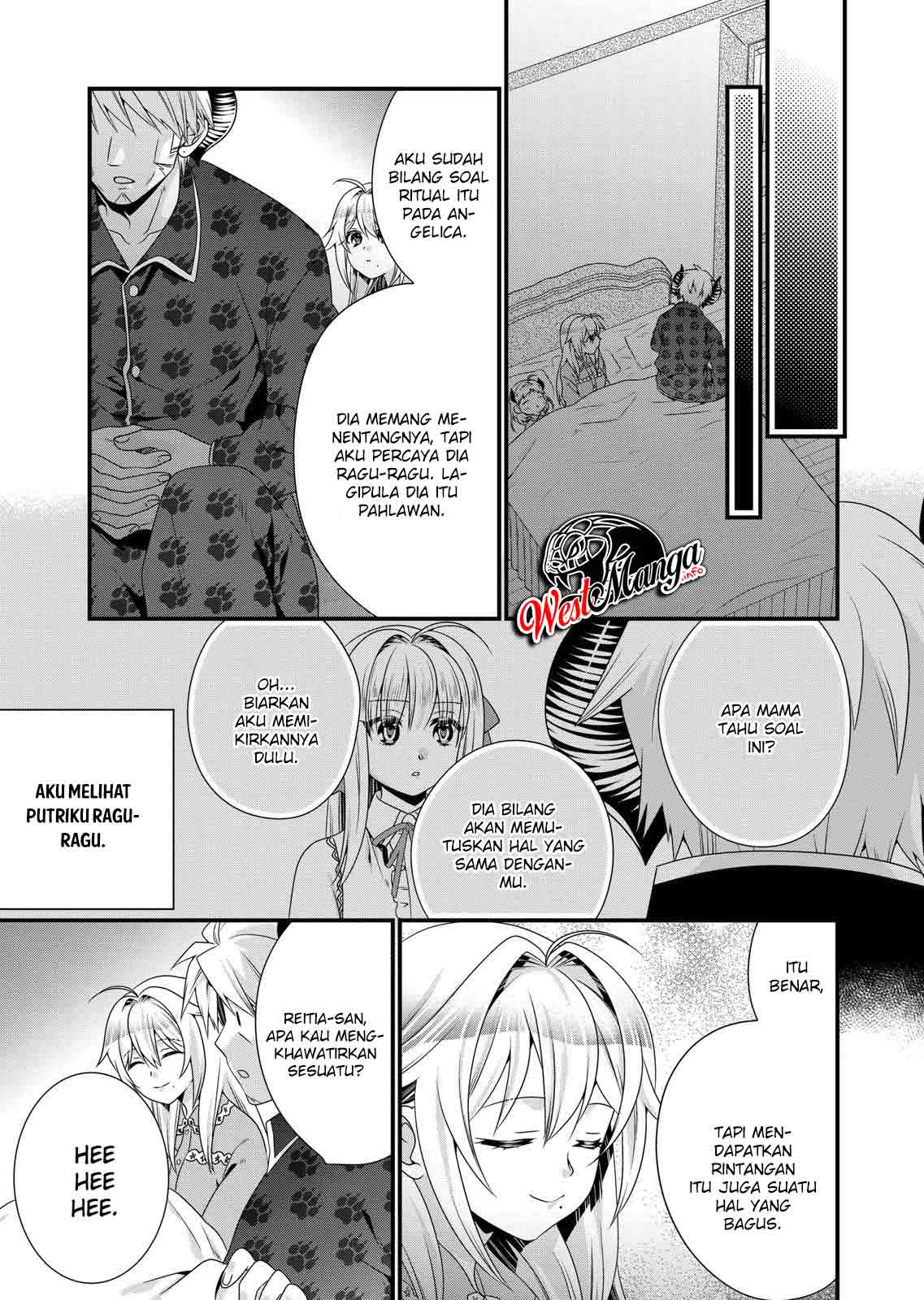 Maou desu Onna Yuusha no Hahaoya to Saikon Shita no de Onna Yuusha ga Giri no Musume ni Narimashita Chapter 51 - halaman 11