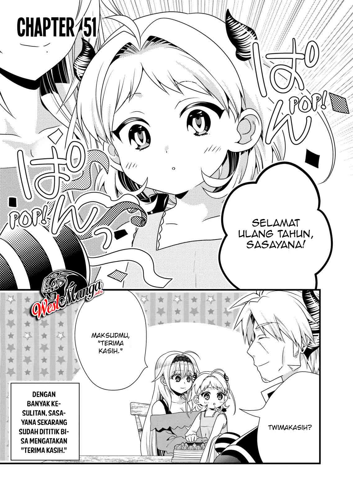 Maou desu Onna Yuusha no Hahaoya to Saikon Shita no de Onna Yuusha ga Giri no Musume ni Narimashita Chapter 51 - halaman 2