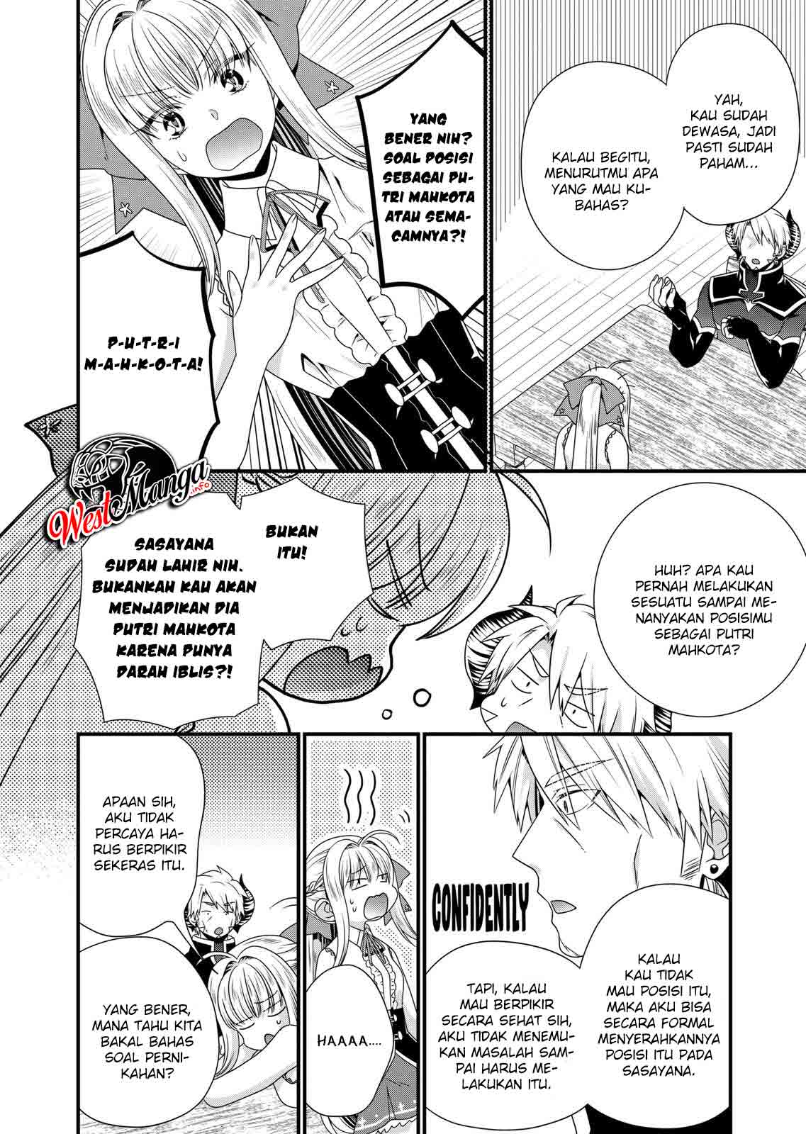 Maou desu Onna Yuusha no Hahaoya to Saikon Shita no de Onna Yuusha ga Giri no Musume ni Narimashita Chapter 51 - halaman 8