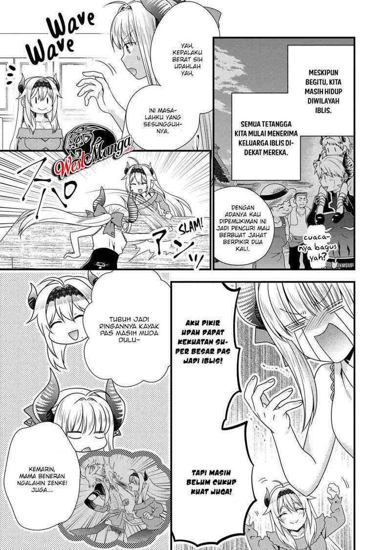 Maou desu Onna Yuusha no Hahaoya to Saikon Shita no de Onna Yuusha ga Giri no Musume ni Narimashita Chapter 52 - halaman 9