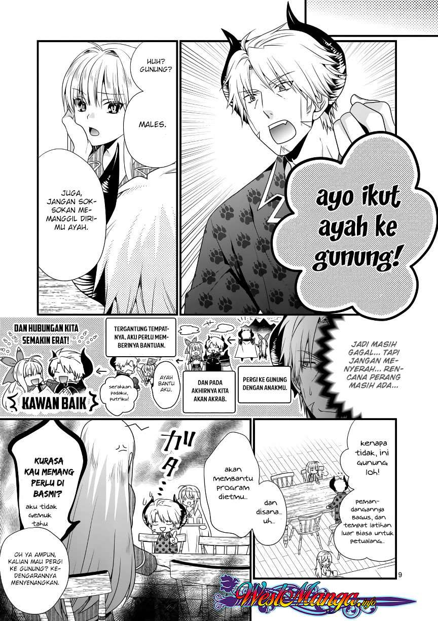 Maou desu Onna Yuusha no Hahaoya to Saikon Shita no de Onna Yuusha ga Giri no Musume ni Narimashita Chapter 6 - halaman 11