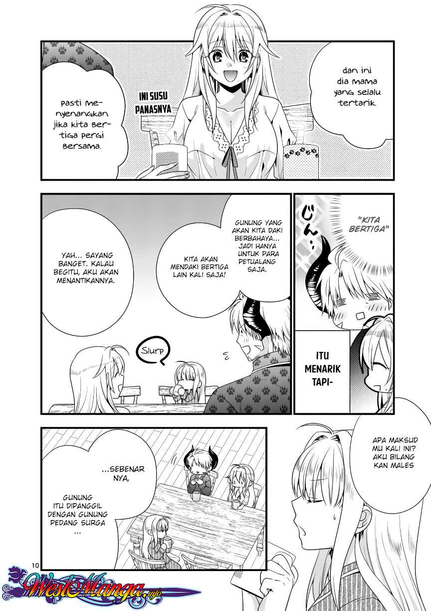 Maou desu Onna Yuusha no Hahaoya to Saikon Shita no de Onna Yuusha ga Giri no Musume ni Narimashita Chapter 6 - halaman 12