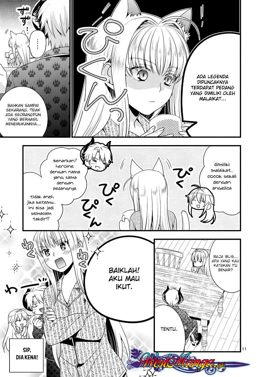Maou desu Onna Yuusha no Hahaoya to Saikon Shita no de Onna Yuusha ga Giri no Musume ni Narimashita Chapter 6 - halaman 13