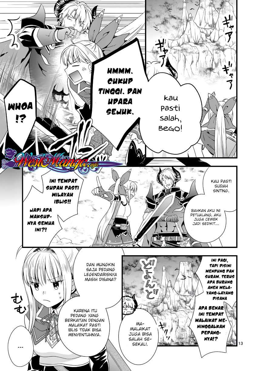 Maou desu Onna Yuusha no Hahaoya to Saikon Shita no de Onna Yuusha ga Giri no Musume ni Narimashita Chapter 6 - halaman 15
