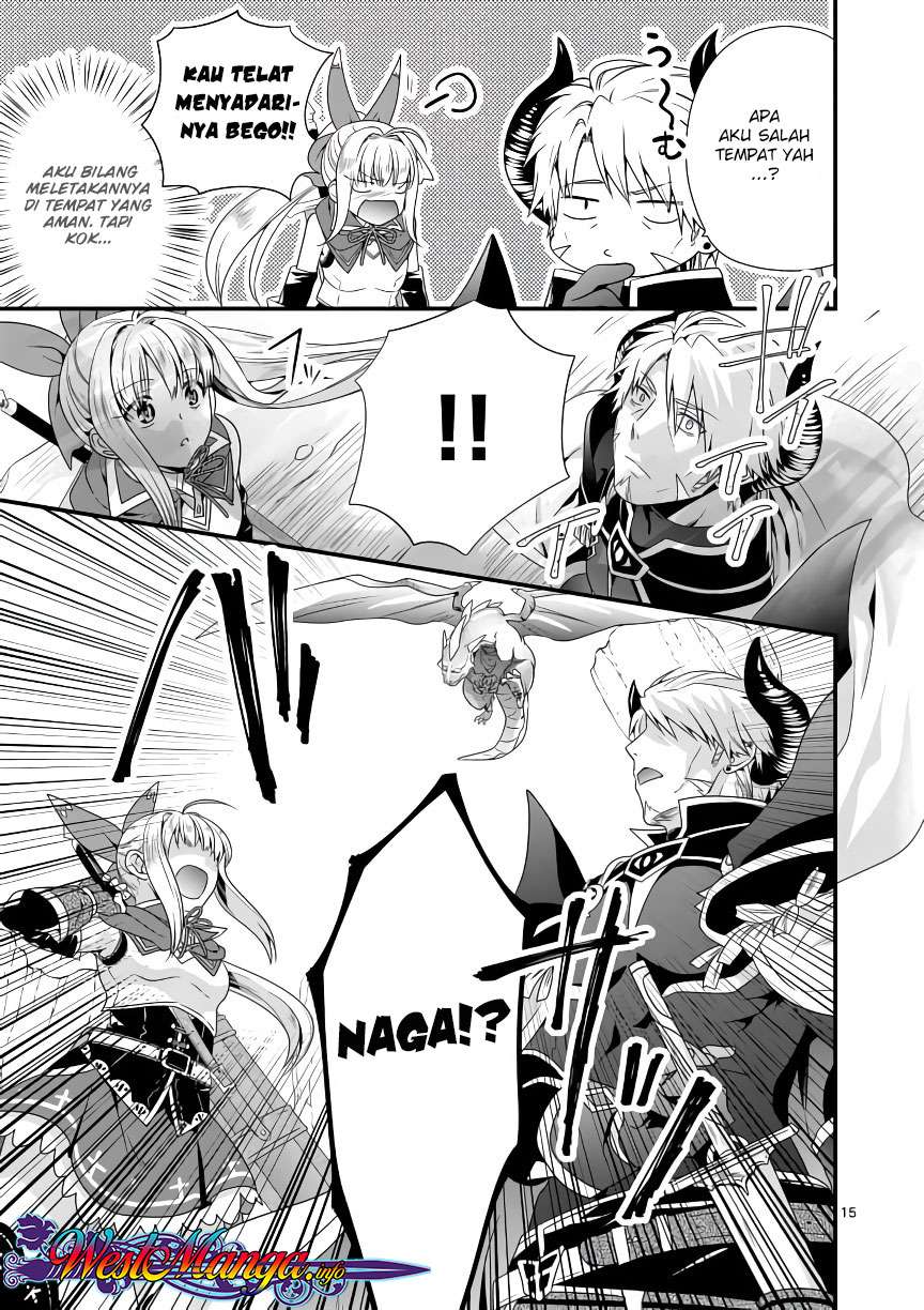 Maou desu Onna Yuusha no Hahaoya to Saikon Shita no de Onna Yuusha ga Giri no Musume ni Narimashita Chapter 6 - halaman 17