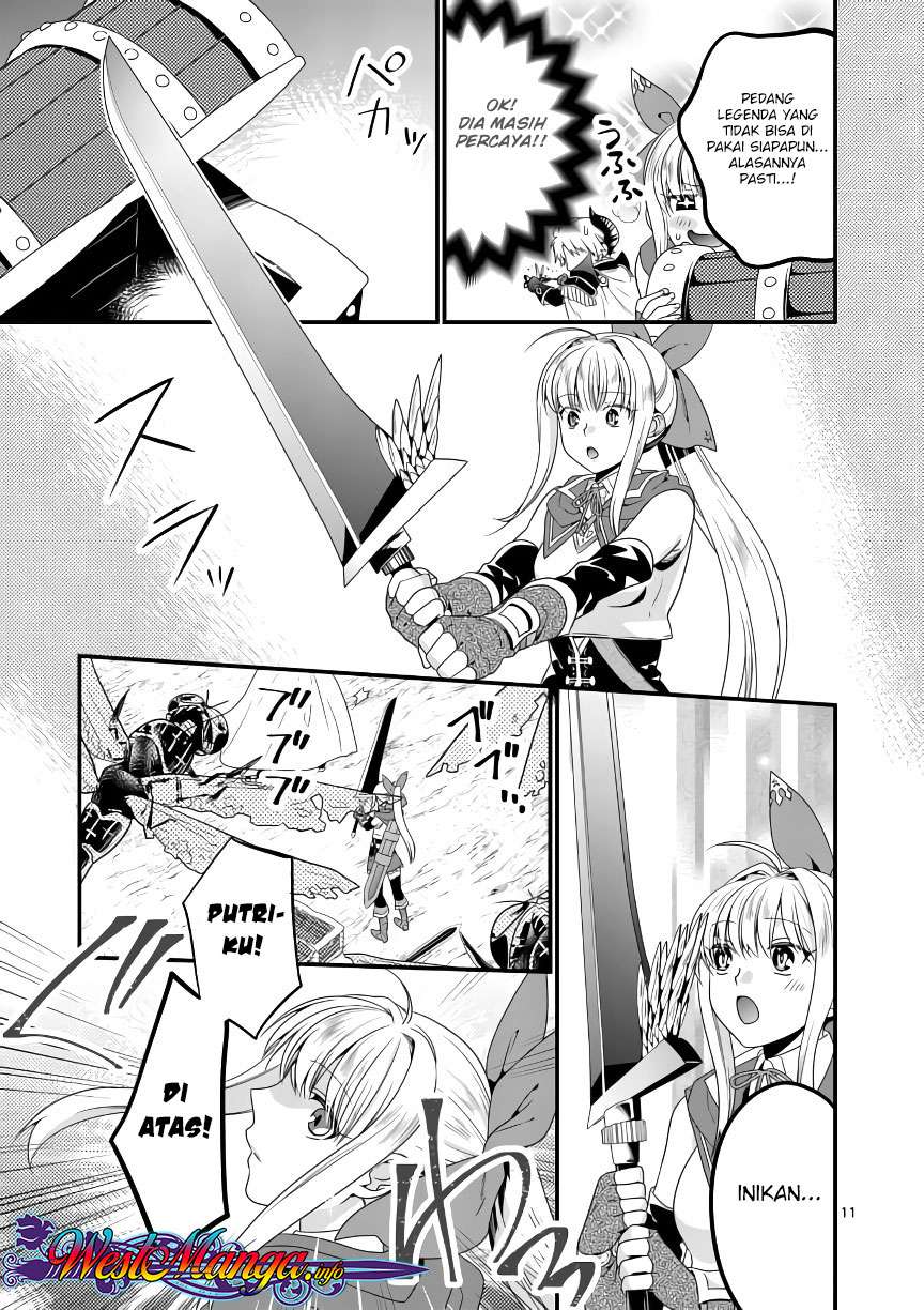 Maou desu Onna Yuusha no Hahaoya to Saikon Shita no de Onna Yuusha ga Giri no Musume ni Narimashita Chapter 7 - halaman 13
