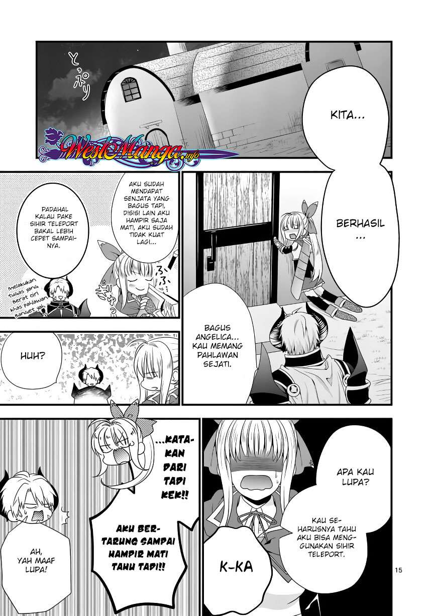 Maou desu Onna Yuusha no Hahaoya to Saikon Shita no de Onna Yuusha ga Giri no Musume ni Narimashita Chapter 7 - halaman 17